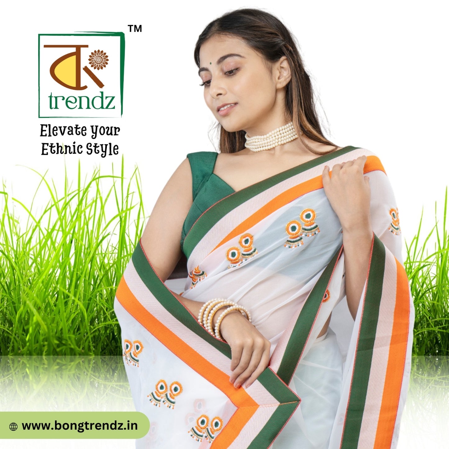 Proud to be Indian Saree