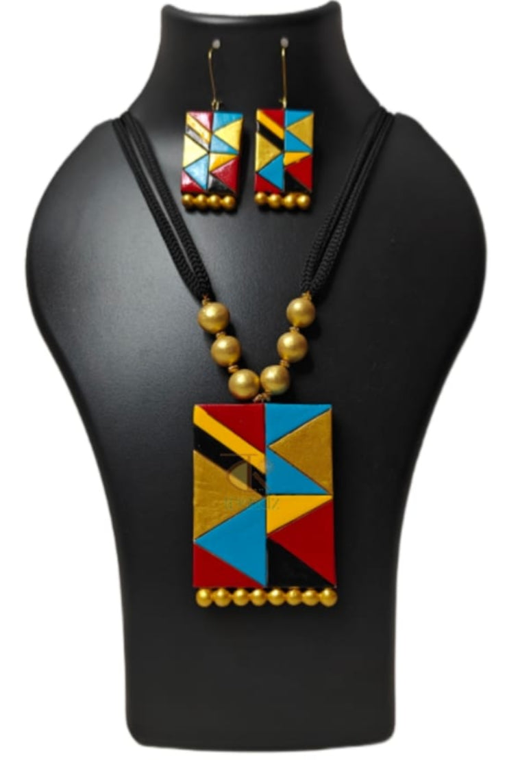 Classic Style Terracotta Jewellery Set - Image 1 | Bong Trendz