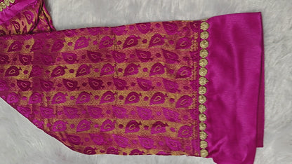 Premium Silk Bridal Blouse – Traditional Bengali Wedding Edition