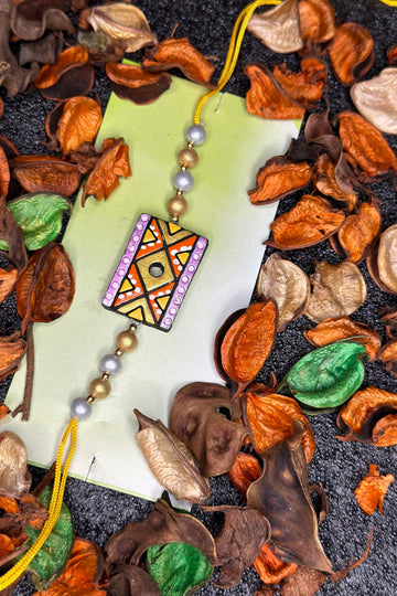 Terracotta Rakhi 3 - terracotta rakhi | Bong Trendz